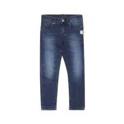 Tommy Hilfiger Kids Blue Washed Jeans-picture-30