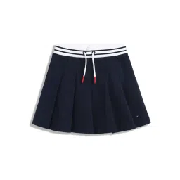 Tommy Hilfiger Kids Dark Night Navy Regular Fit Skirt-image-18