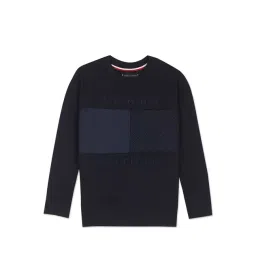 Tommy Hilfiger Kids Navy Embroidery Sweatshirt-picture-23