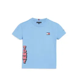 Tommy Hilfiger Kids Skysail Logo Regular Fit T-Shirt-picture-27