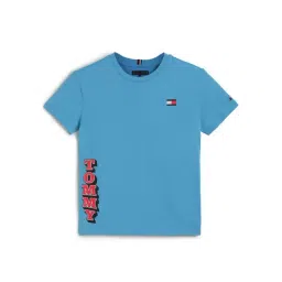 Tommy Hilfiger Kids Skysail Printed Regular Fit T-Shirt-image-49