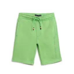 Tommy Hilfiger Kids Spring Lime Logo Regular Fit Shorts-picture-12