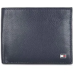 tommy hilfiger Leather Men Wallet (Blue)-picture-12