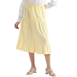 Tommy Hilfiger Lemon Zest Regular Fit Skirt-picture-36