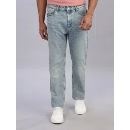 TOMMY HILFIGER Light Blue Light Wash Slim Fit Low Rise Jeans-picture-26