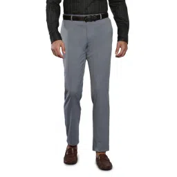 Tommy Hilfiger Light Grey Regular Fit Trousers-picture-15