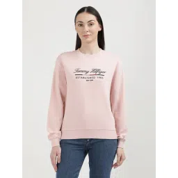 TOMMY HILFIGER Light Pink Graphic Print Sweatshirt-picture-23