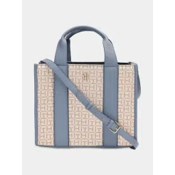 Tommy Hilfiger Light Stone Logo Satchel Bag-picture-16