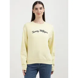 TOMMY HILFIGER Light Yellow Graphic Print Sweatshirt-picture-32