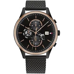 tommy hilfiger Men Black Dial Analog Watch Analog Black Dial Men's Watch-TH1710505-picture-17