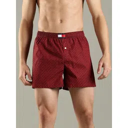 Tommy Hilfiger Men Brand Logo Printed Mid-Rise Boxers-picture-36