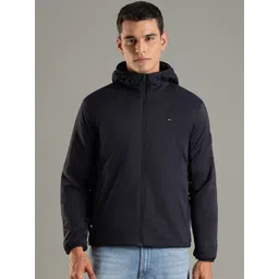 Tommy Hilfiger Men Hooded Solid Casual Sporty Jacket-picture-19