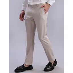 Tommy Hilfiger Men Mid Rise Relexed Fit Formal Trousers image 5
