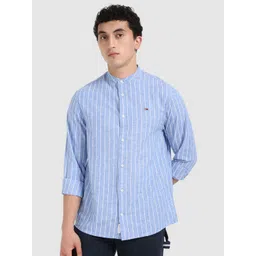 Tommy Hilfiger Men Opaque Striped Casual Shirt-picture-13