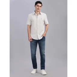 Tommy Hilfiger Men Opaque Striped Casual Shirt-picture-25