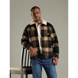 Tommy Hilfiger Men Relaxed Fit Buffalo Checked Spread Collar Casual Shirt-picture-17