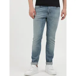 Tommy Hilfiger Men Slim Fit Mildly Distressed Heavy Fade Jeans-picture-10