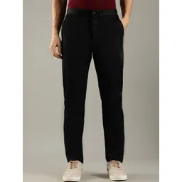 Tommy Hilfiger Men Straight Fit Mid-Rise Trousers-picture-37