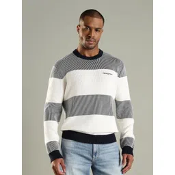 Tommy Hilfiger Men Striped Pullover Sweaters-picture-40