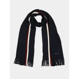 Tommy Hilfiger Men Striped Scarf With Frayed-picture-31