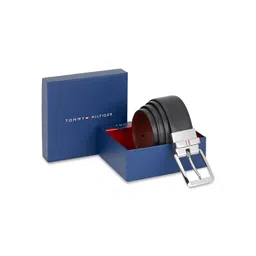 Tommy Hilfiger Men Textured Leather Reversible Belt-picture-35