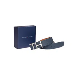 Tommy Hilfiger Men Textured Leather Reversible Belt-picture-17