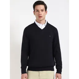 Tommy Hilfiger Men V-Neck Pullover Sweater-picture-25