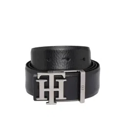 Tommy Hilfiger Men's Black & Wine Solito Reversible Belt-picture-33