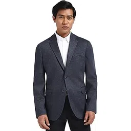 tommy hilfiger Mens Blue Color Blazer Regular-picture-41