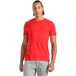 tommy hilfiger Men's Cotton Slim Fit T-Shirt-picture-26