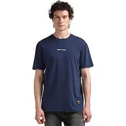 tommy hilfiger Men's Cotton Solid Regular Fit T-Shirt-picture-41