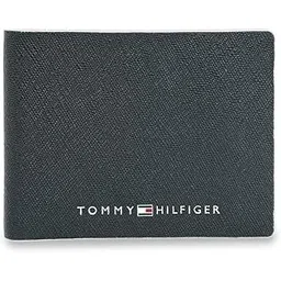 tommy hilfiger Men's Osun Global Coin Wallet | Saffiano Textured Genuine Leather Bifold with Coin Pocket - Classic Navy | Ideal for Gifting | Stylish Purse for Men-picture-44