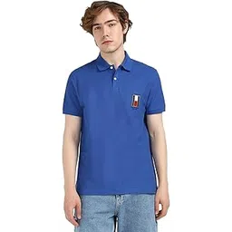 tommy hilfiger Men's Solid Regular Fit T-Shirt-picture-45