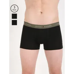 Tommy Hilfiger Multicolor Cotton Slim Fit Trunks - Pack Of 3-picture-11