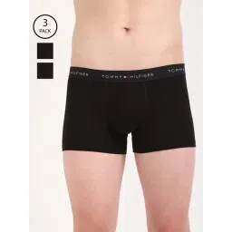 Tommy Hilfiger Multicolor Cotton Slim Fit Trunks - Pack Of 3-picture-12