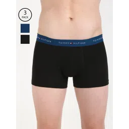 Tommy Hilfiger Multicolor Cotton Slim Fit Trunks - Pack Of 3 image 1
