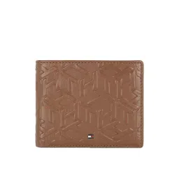 Tommy Hilfiger Namsos Tan Formal Leather Bi-Fold Wallet for Men-picture-31