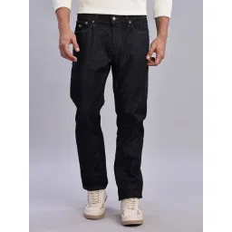 TOMMY HILFIGER Navy Blue Slim Fit Solid Jeans-picture-31