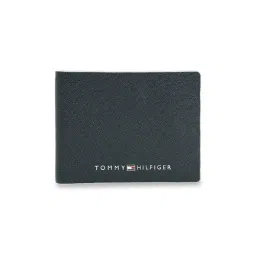 TOMMY HILFIGER Navy Osun Textured Leather Bi-Fold Wallet-picture-40