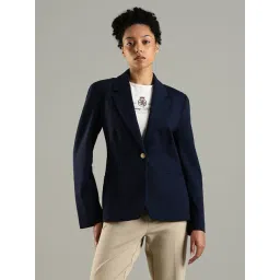 Tommy Hilfiger Navy Regular Fit Jacket-picture-31