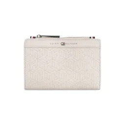 TOMMY HILFIGER Off White Kerry Geometric Bi-Fold Wallet image 1