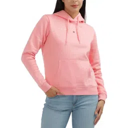 Tommy Hilfiger Pink Logo Regular Fit Hoodie-picture-19
