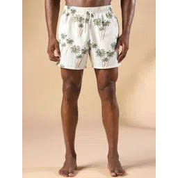 Tommy Hilfiger Printed Mid Rise Swimwear Shorts-picture-22