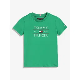 Tommy Hilfiger Radiant Green Logo Regular Fit T-Shirt-picture-46