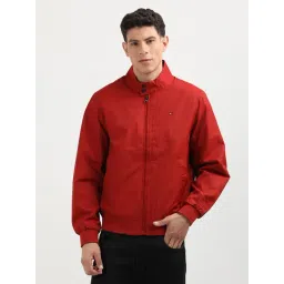 Tommy Hilfiger Red Cotton Regular Fit Jacket-picture-31