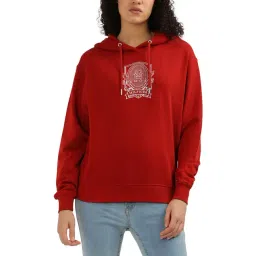 Tommy Hilfiger Red Logo Regular Fit Hoodie-picture-28