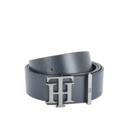 Tommy Hilfiger Saturn Navy Reversible Belt for Men-picture-45