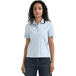 tommy hilfiger Self-Design Regular Fit Cotton Polo T-Shirt-picture-39