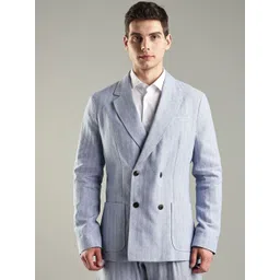 Tommy Hilfiger Self-Design Relaxed-Fit Formal Blazer-picture-34