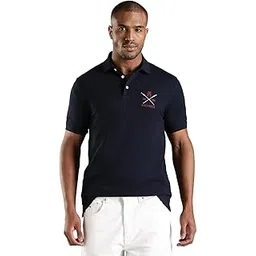 tommy hilfiger Solid Regular Fit Cotton Polo T-Shirt-picture-23